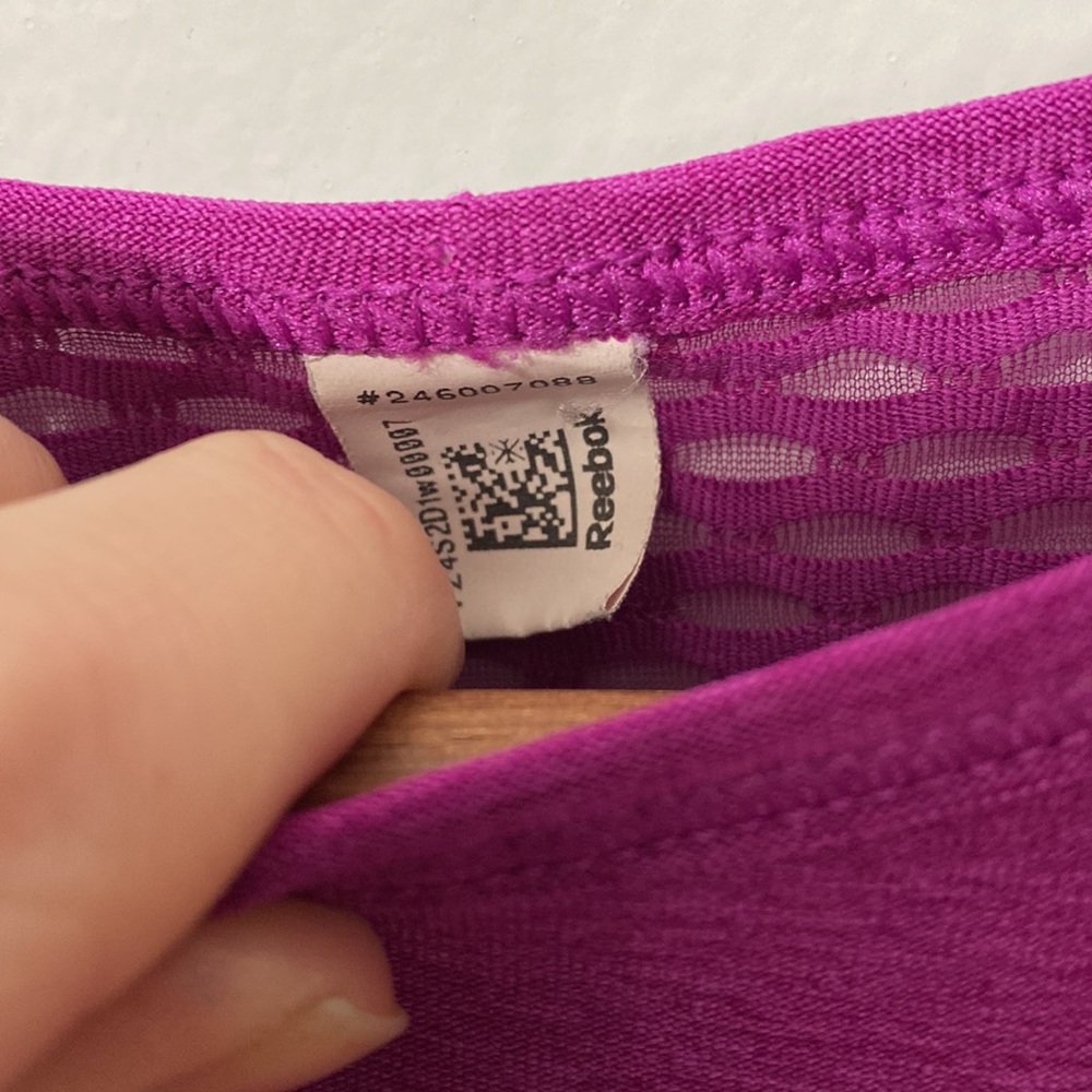 Reebok High Neck Racerback Tank With Mesh Back Detail - Picture 5 of 6